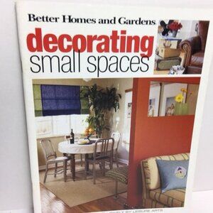 Better Homes And Gardens Decorating Small Spaces Craft Book Stylish Storage